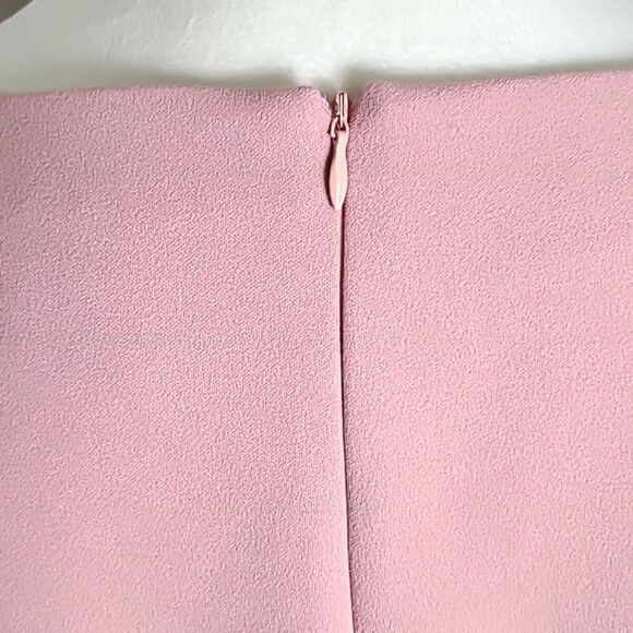 Midnight Velvet Pink Sleeveless Top with Cape Sleeves, Princess Seams, Size XL - Picture 9 of 10